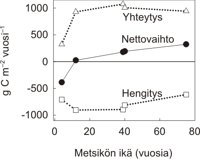 Metsikön ikä